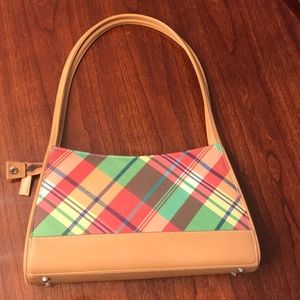 Multicolored Plaid Purse